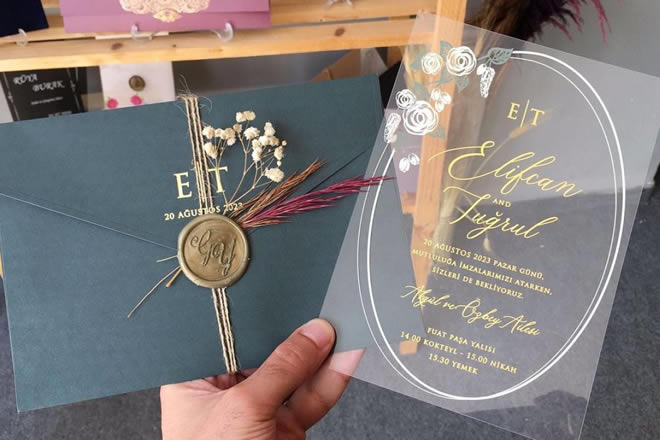 Kişiye Özel Davetiye Seçmenin Avantajları